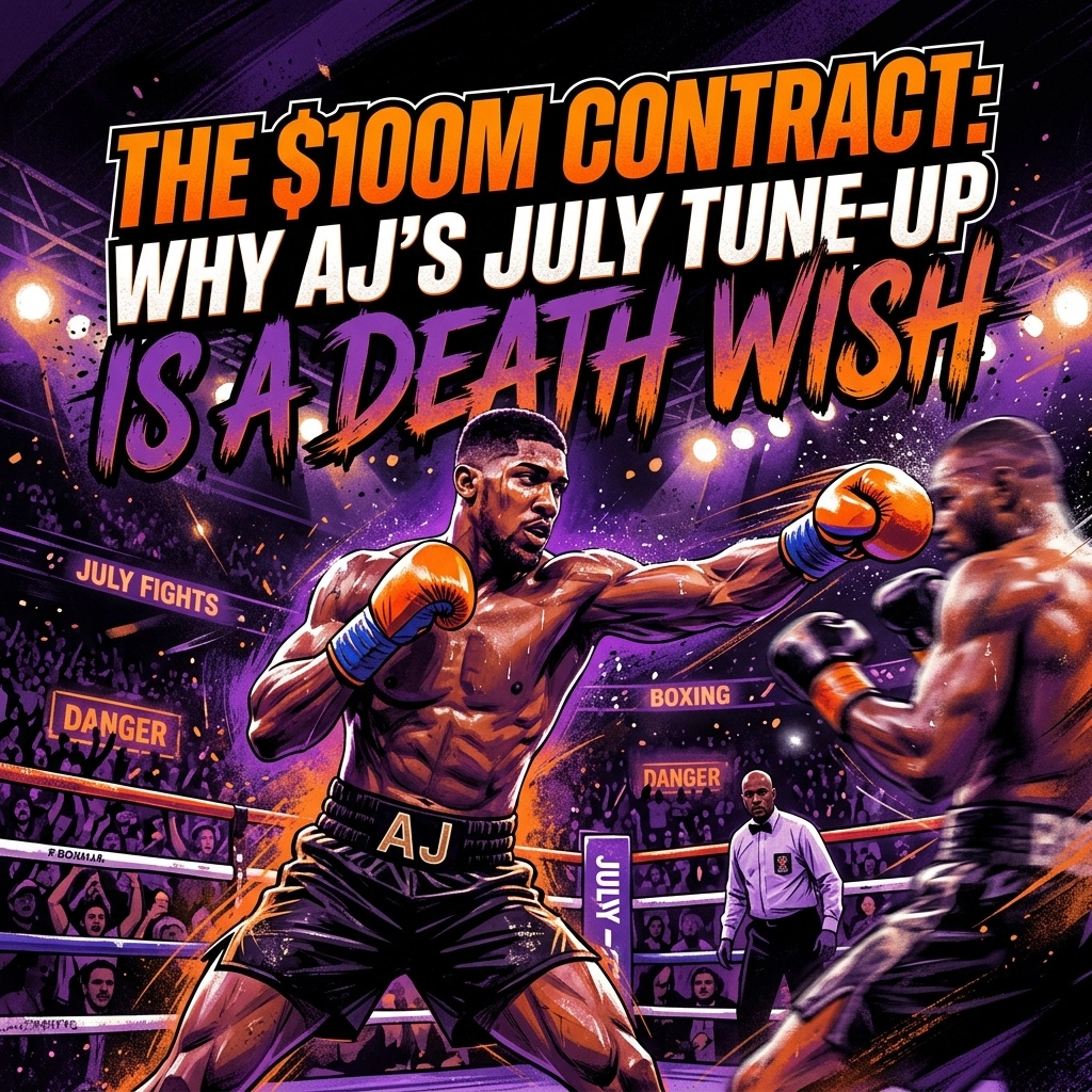 Read more about the article The $100M Contract: Why AJ’s July Tune-Up is a Death Wish
