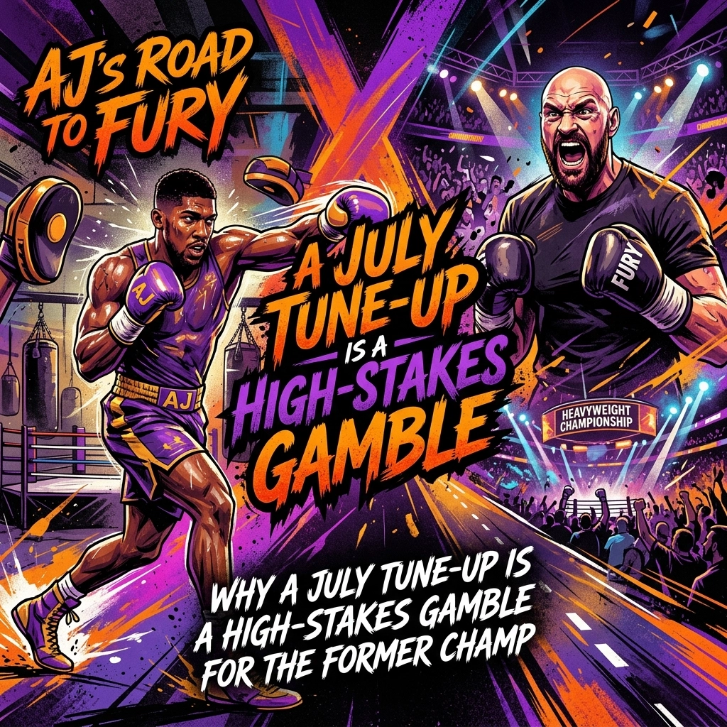 You are currently viewing AJ’s Road to Fury: Why a July Tune-Up is a High-Stakes Gamble for the Former Champ