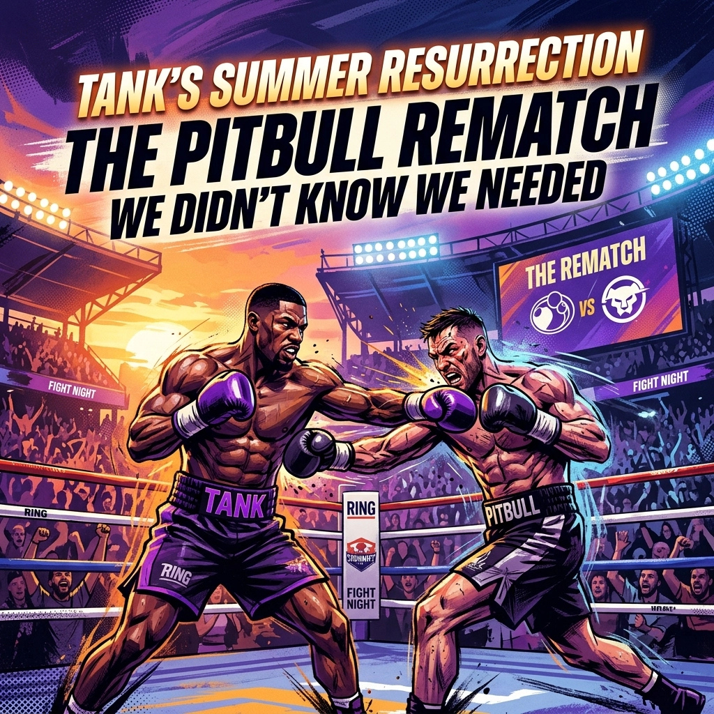 Read more about the article Tank’s Summer Resurrection: The Pitbull Rematch We Didn’t Know We Needed